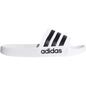 Adidas Mixte enfant Adilette, Sandales de Plage et Piscine,(Blanc)