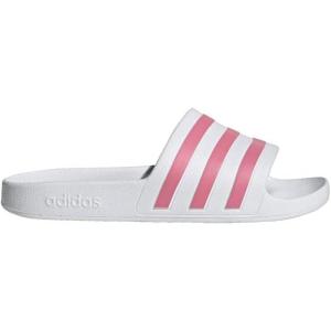 Adidas Mixte enfant Adilette, Sandales de Plage et Piscine,(Blanc Rose Blanc)