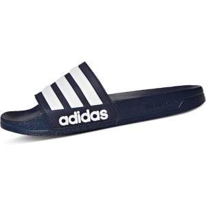 Adidas Mixte enfant Adilette, Sandales de Plage et Piscine,(Bleu Collegiate Navy Footwear White Collegiate Navy 0)