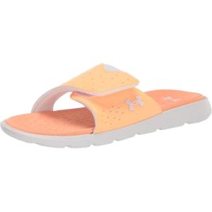 Under Armour Femme UA W Ignite 7 SL Slides(800 Orange Tropic Blanc Blanc)