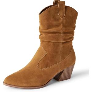Amazon Essentials Bottes Western Fashion(Havane)