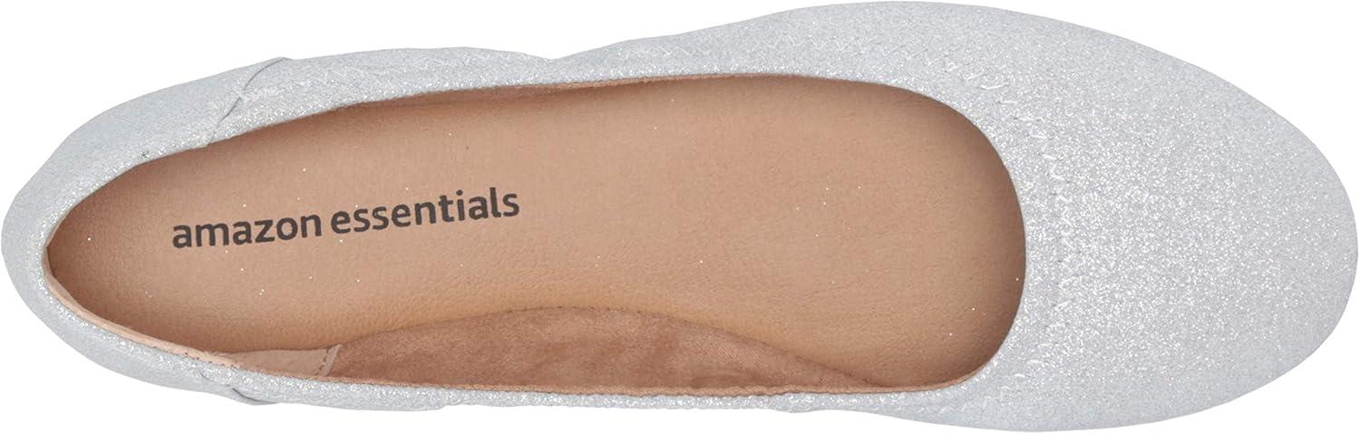 image:imageAmazon Essentials Ballerines Belice FemmeArgent Paillettes