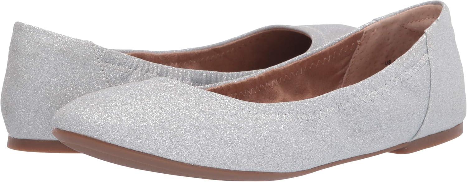 image:imageAmazon Essentials Ballerines Belice FemmeArgent Paillettes