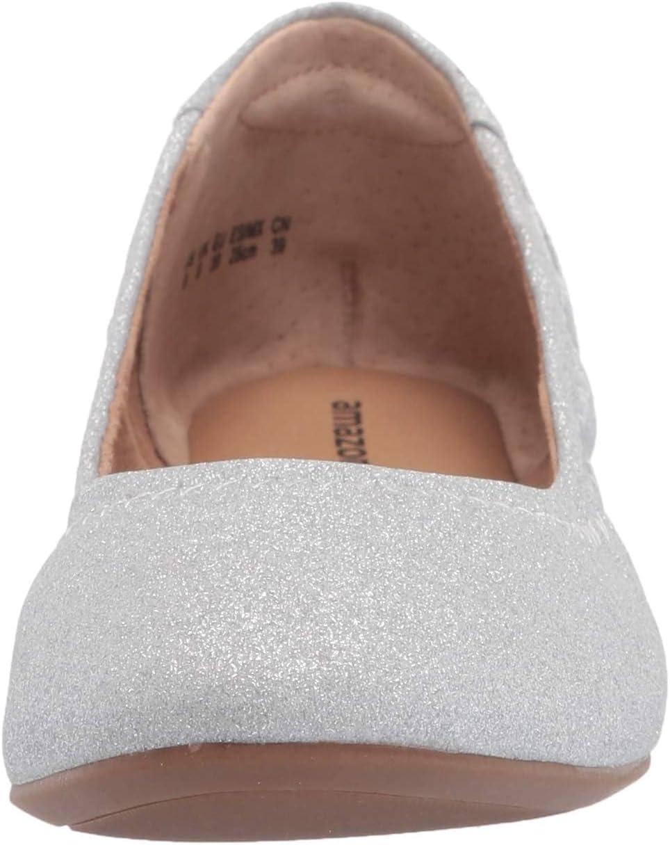 image:imageAmazon Essentials Ballerines Belice FemmeArgent Paillettes