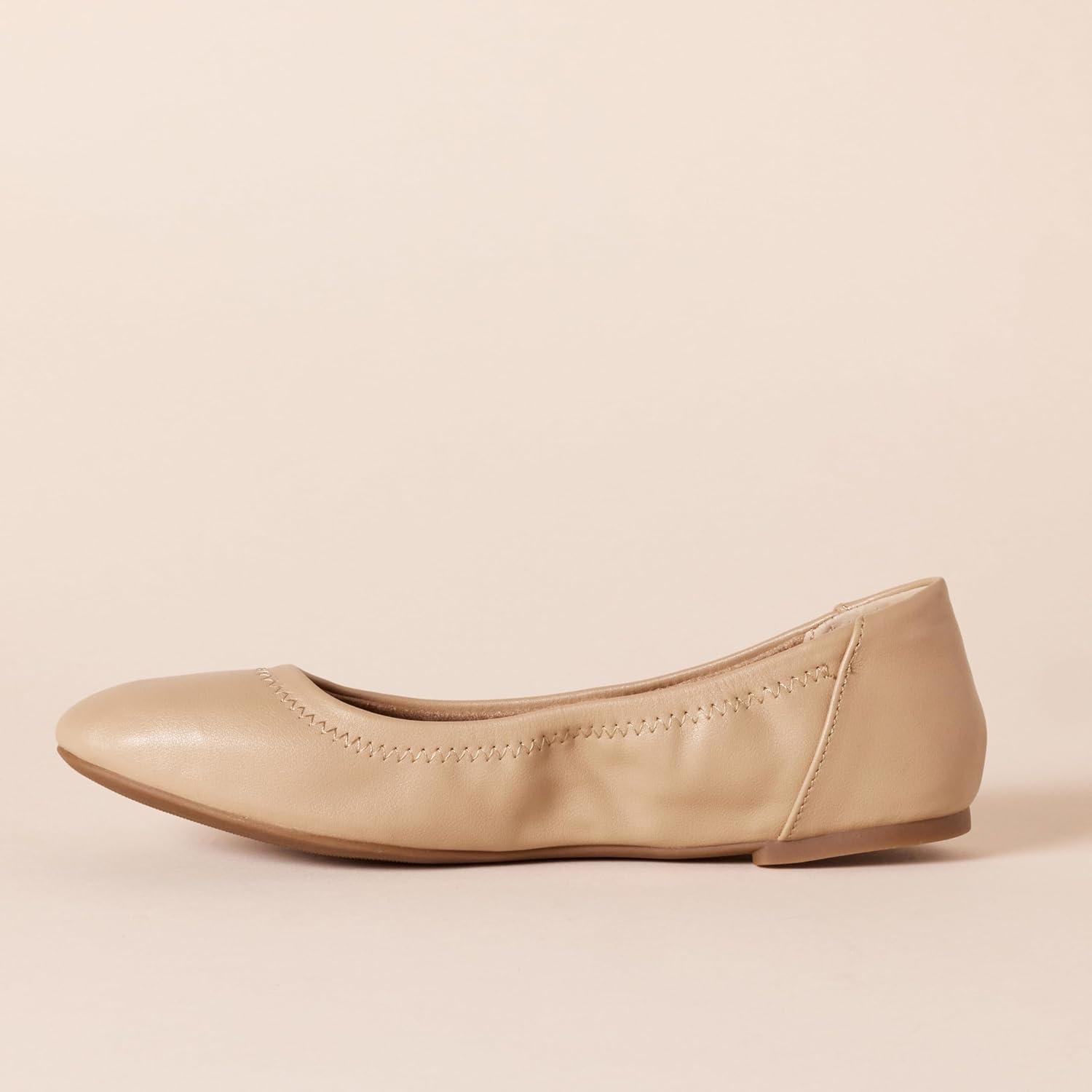 image:imageAmazon Essentials Ballerines Belice FemmeBeige