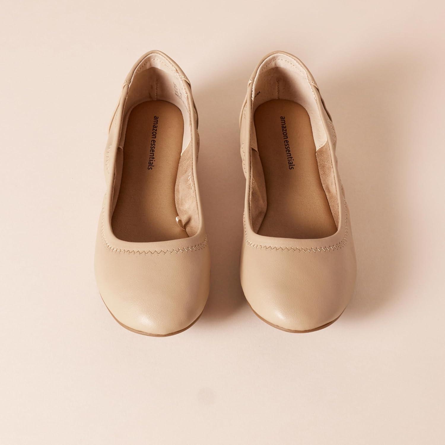 image:imageAmazon Essentials Ballerines Belice FemmeBeige