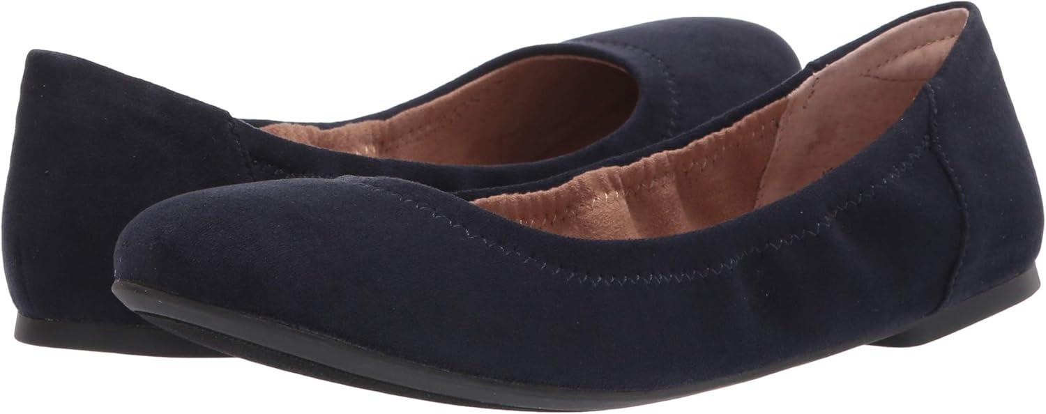 image:imageAmazon Essentials Ballerines Belice FemmeBleu Marine Micro Sude