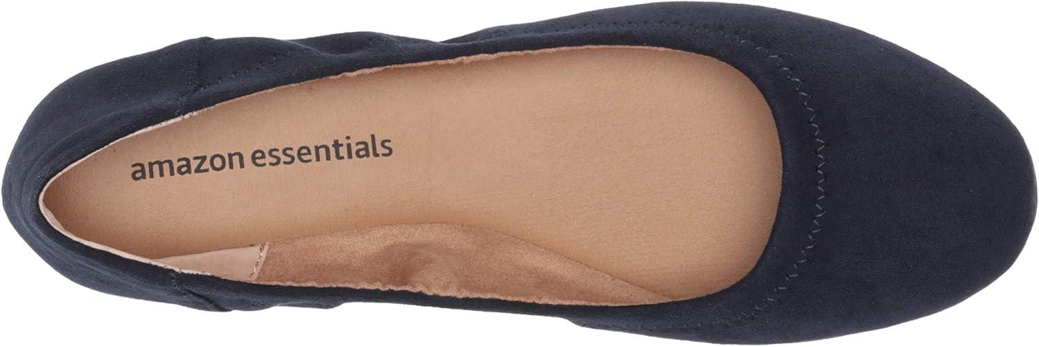 image:imageAmazon Essentials Ballerines Belice FemmeBleu Marine Micro Sude