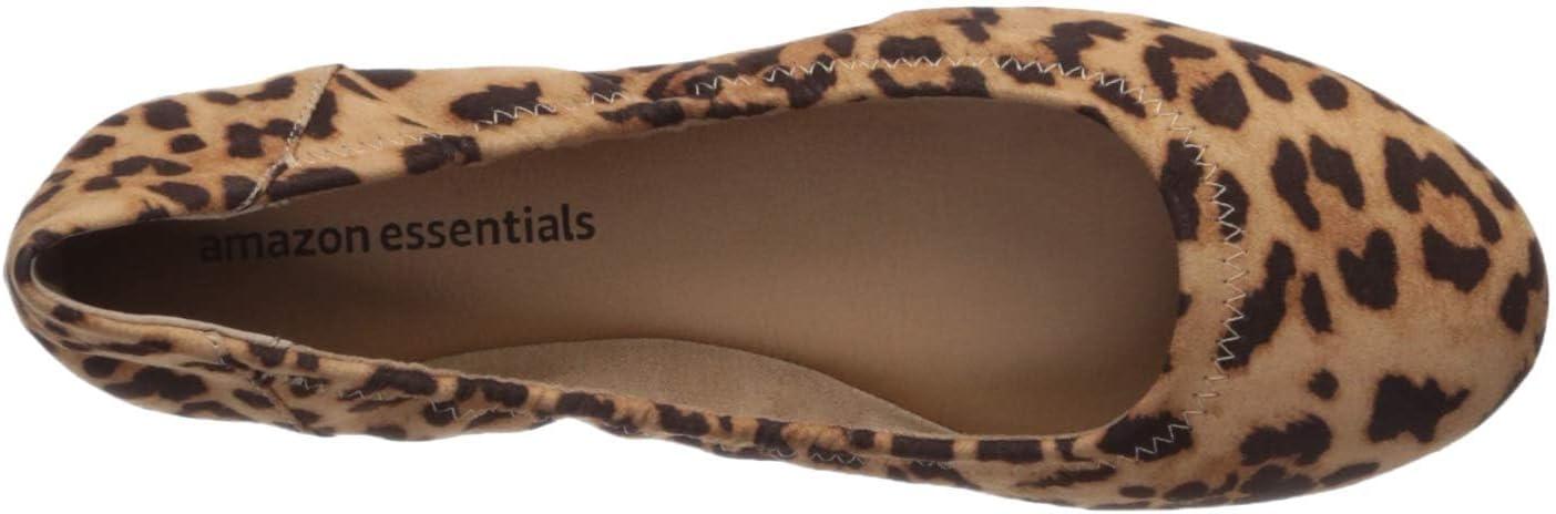 image:imageAmazon Essentials Ballerines Belice FemmeBrun Clair Lopard