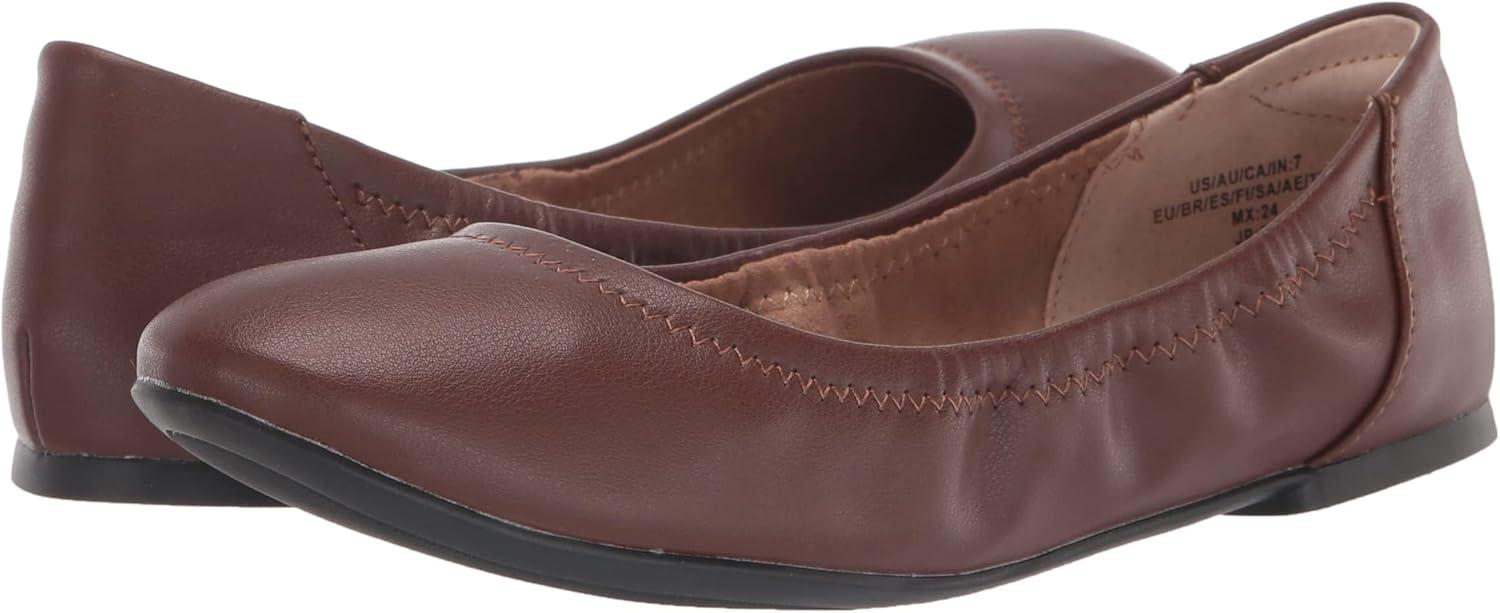 image:imageAmazon Essentials Ballerines Belice FemmeBrun Profond