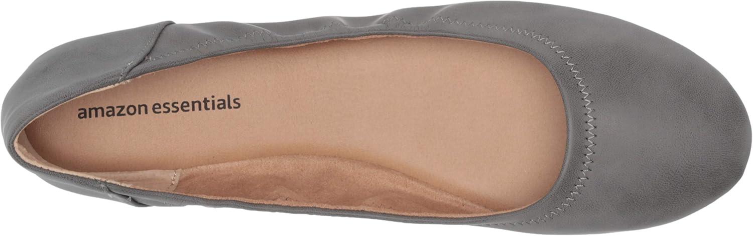 image:imageAmazon Essentials Ballerines Belice FemmeCharbon