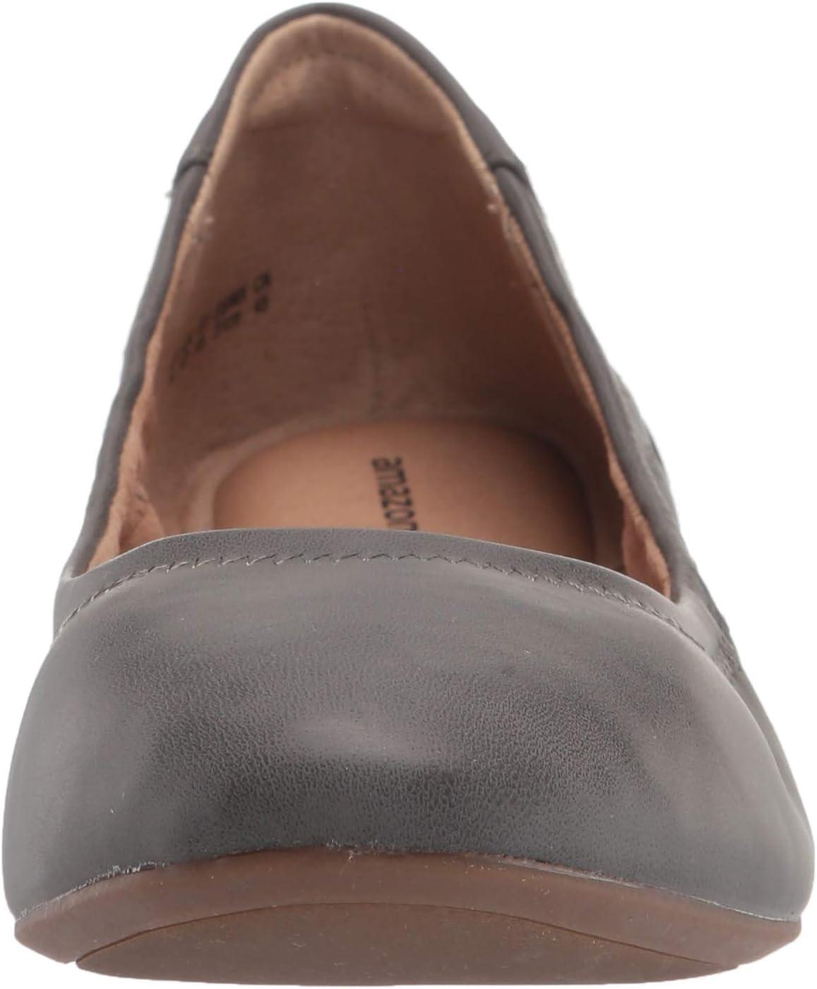 image:imageAmazon Essentials Ballerines Belice FemmeCharbon