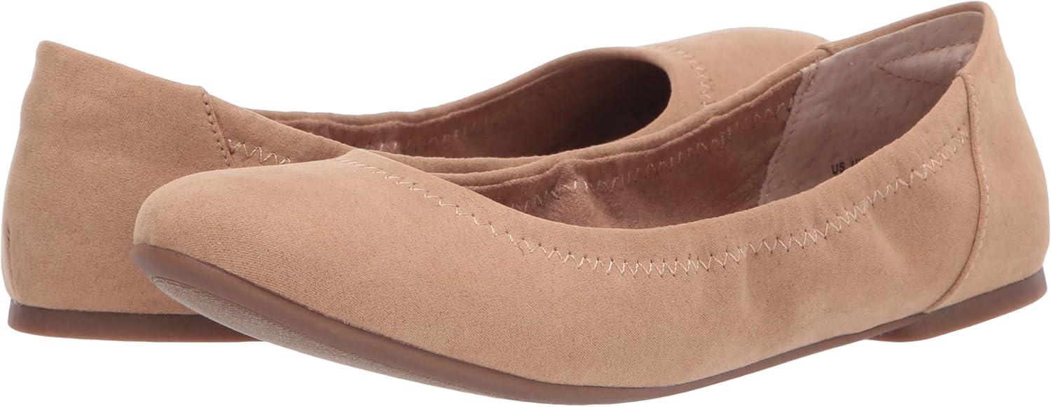 image:imageAmazon Essentials Ballerines Belice FemmeHavane Micro Sude