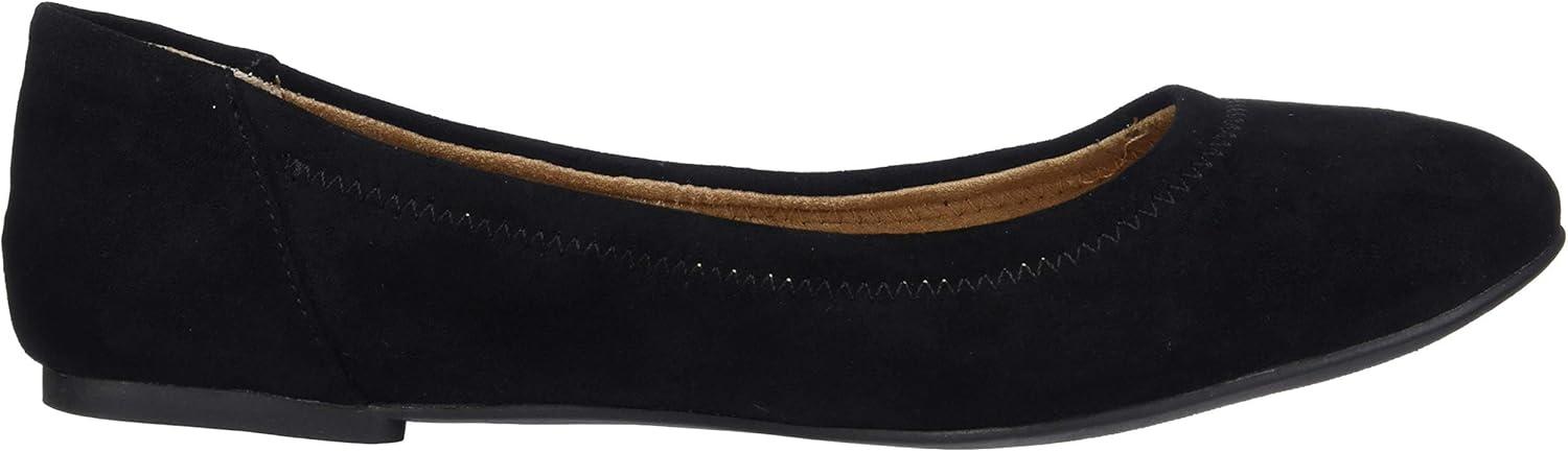 image:imageAmazon Essentials Ballerines Belice FemmeNoir Micro Sude