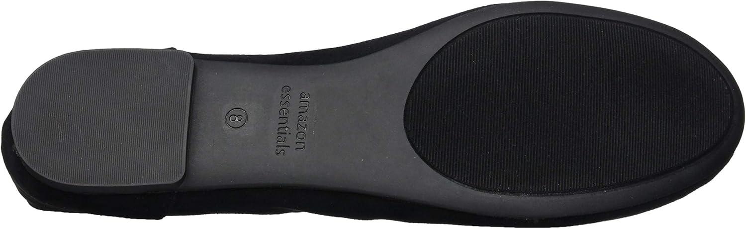 image:imageAmazon Essentials Ballerines Belice FemmeNoir Micro Sude