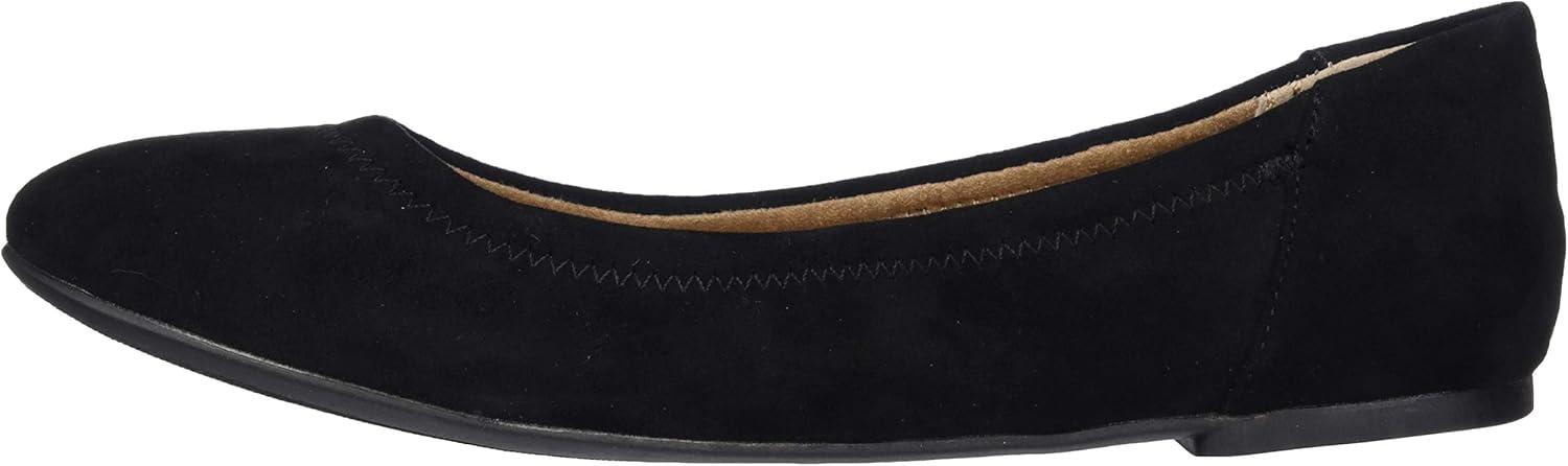 image:imageAmazon Essentials Ballerines Belice FemmeNoir Micro Sude