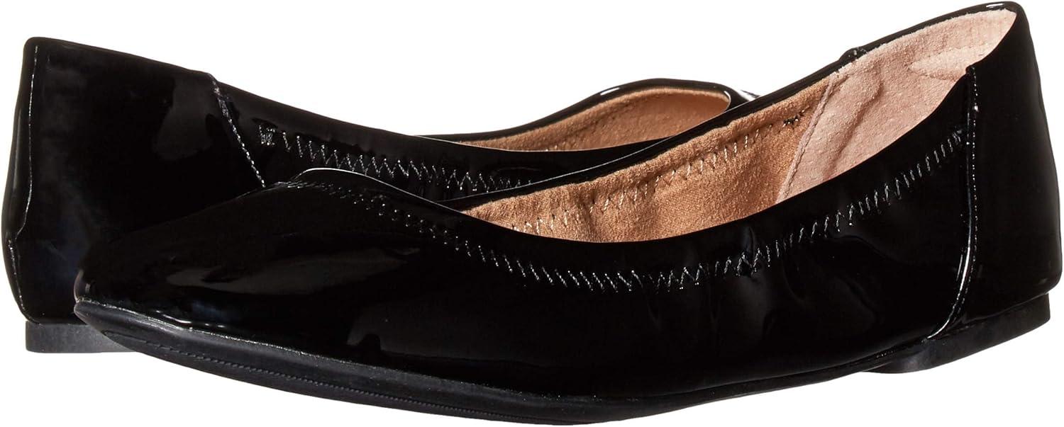 image:imageAmazon Essentials Ballerines Belice FemmeNoir Vernis