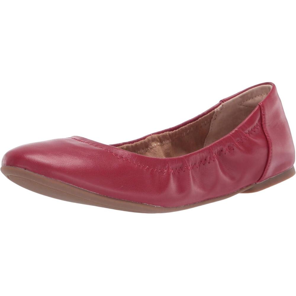 image:imageAmazon Essentials Ballerines Belice FemmeRouge Faux Cuir