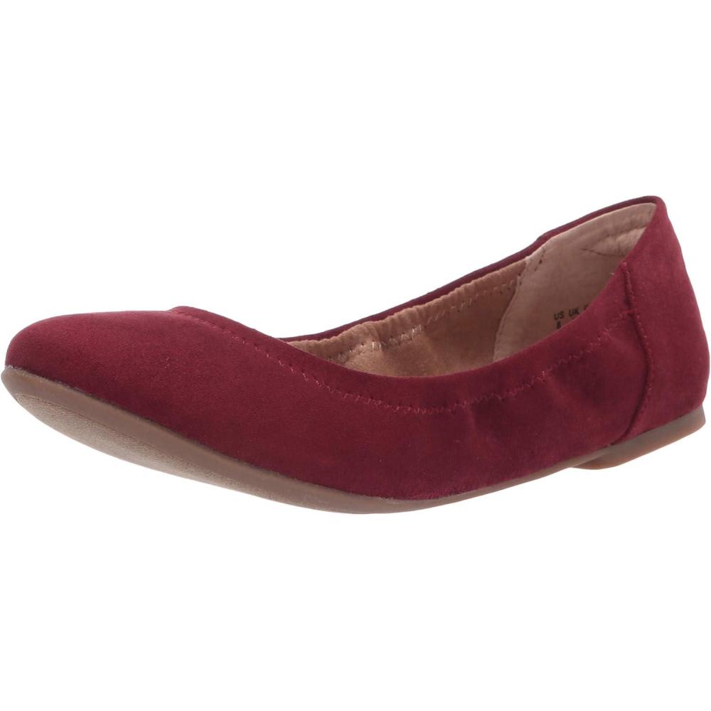 image:imageAmazon Essentials Ballerines Belice FemmeRouge Micro Sude