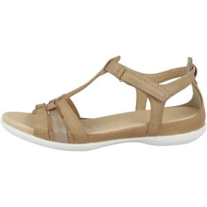 24087360871 – Sandalo da donna ECCO modello FLASH W 37/MINK(Beige Powder Champagne Metallic 51944)