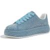 Bleu avec Strass