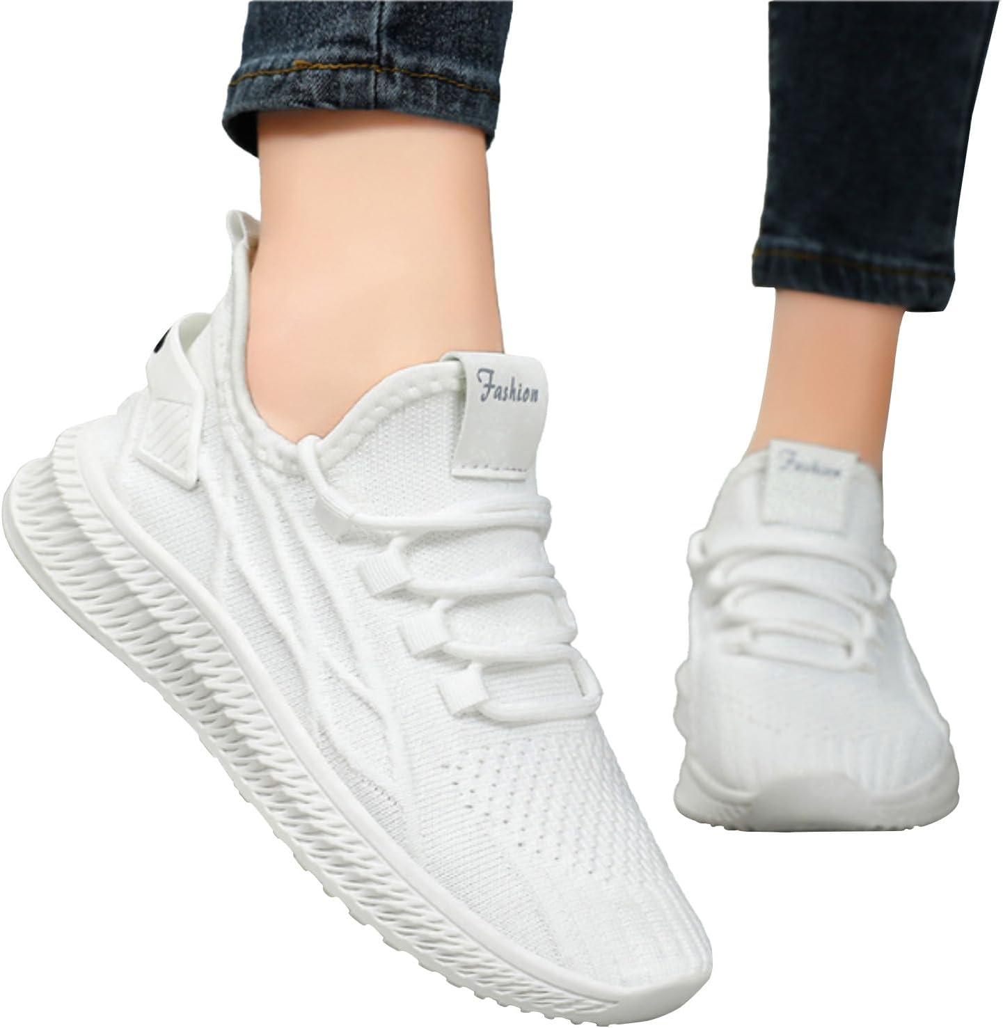image:imageGnrique Basket Femme Orthopedique Confortable Femmes Chaussures Adulte Femelle Longue Pantoufle Chaussettes pour Femmes Dt Couleur Unie sans Lacet Dcontract Bout Ouvert Plat Doux PantoufleBlanc