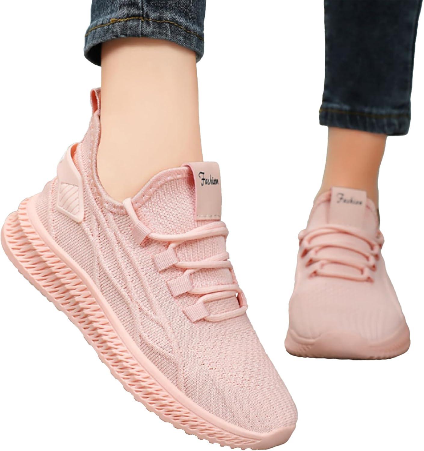image:imageGnrique Basket Femme Orthopedique Confortable Femmes Chaussures Adulte Femelle Longue Pantoufle Chaussettes pour Femmes Dt Couleur Unie sans Lacet Dcontract Bout Ouvert Plat Doux PantoufleRose