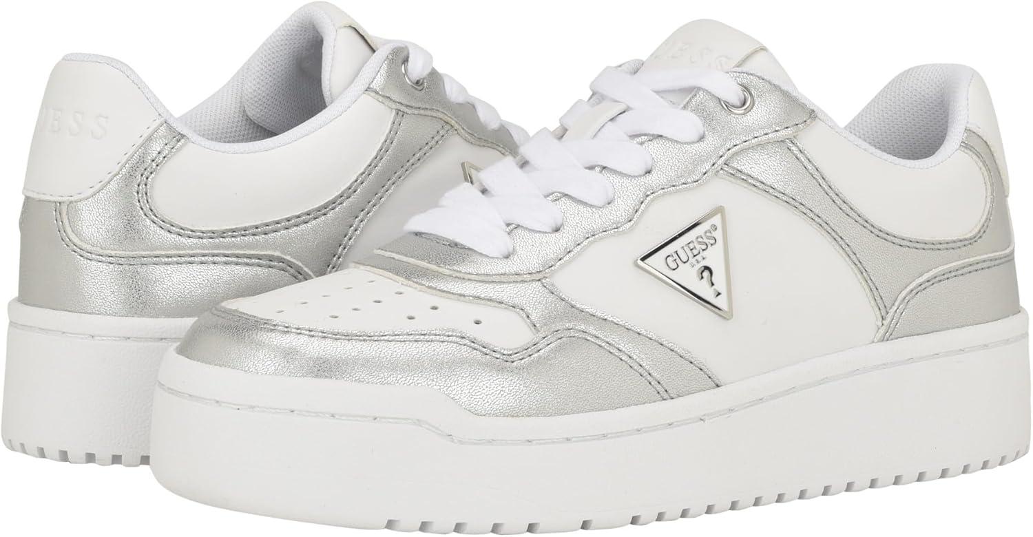 image:imageGuess Miram BasketFemmeBlanc Argent Multi