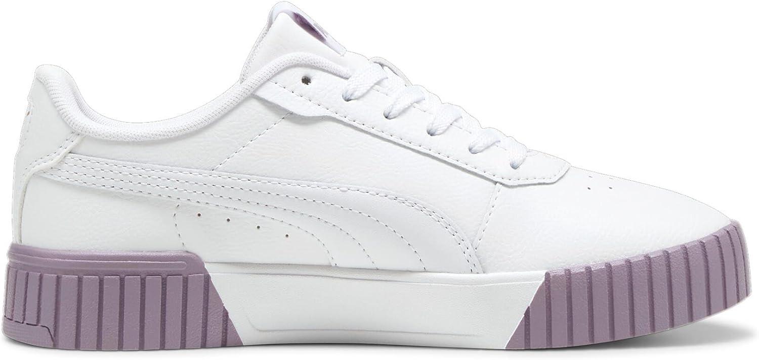 image:imagePuma Cali Bold Wns Baskets FemmePuma White Pale Plum Puma Gold