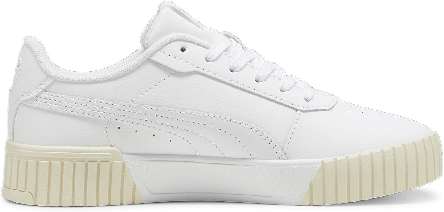 image:imagePuma Cali Bold Wns Baskets FemmePuma White Puma Gold Alpine Snow