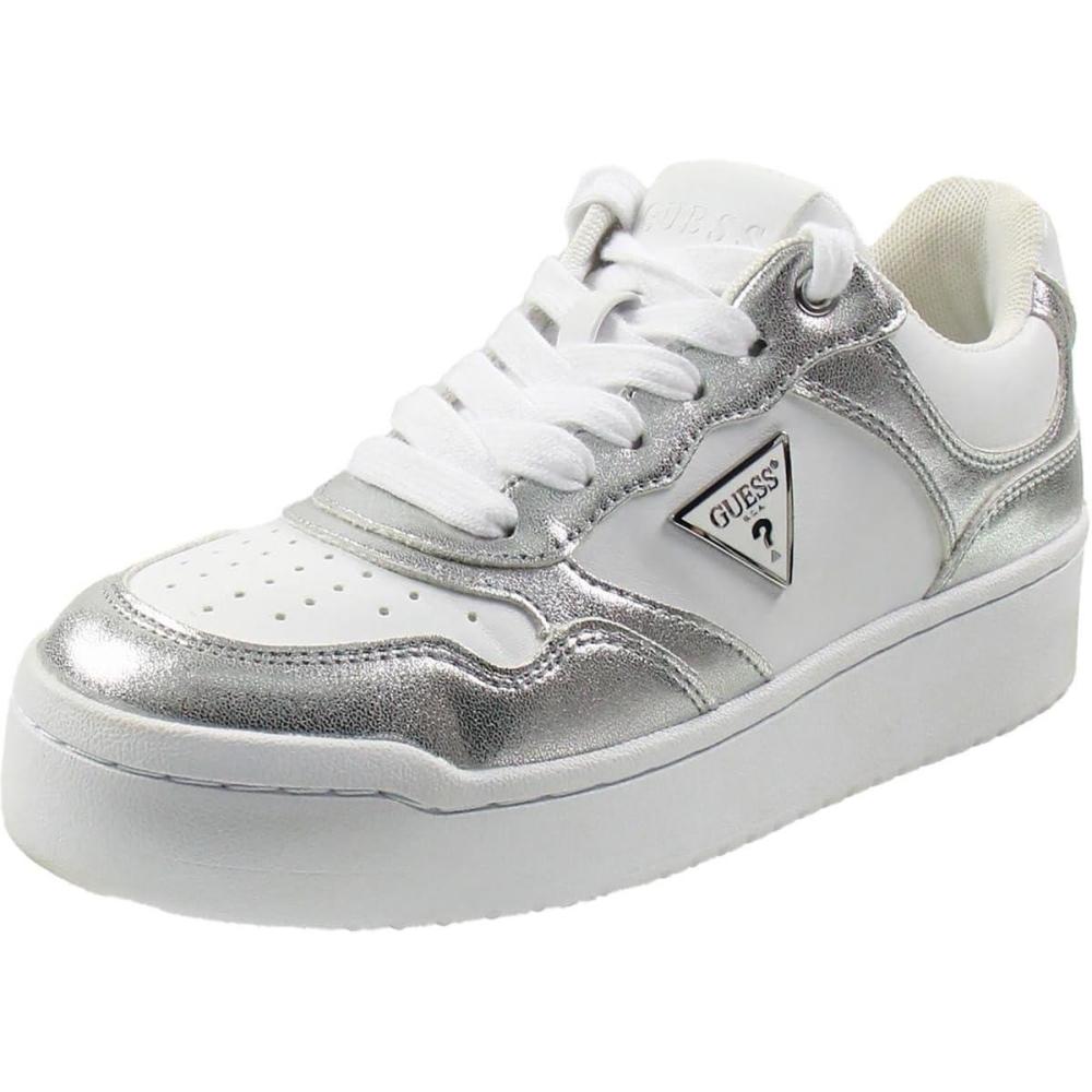 image:imageGuess Miram BasketFemmeWhite Silver Multi 142