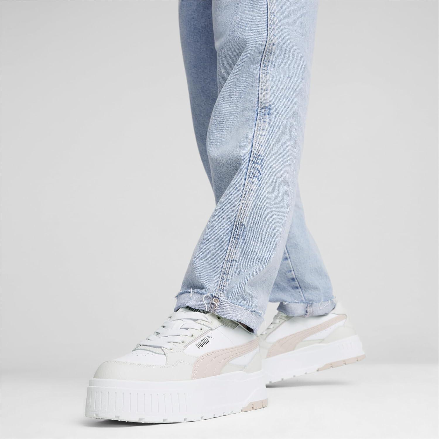 image:imagePuma Karmen II Idol BasketFemmeWhite Mauve Mist Feather Gray Pink