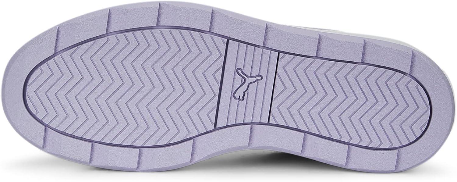 image:imagePuma Karmen L BasketFemmePuma Blanc Vif Violet Puma Argent