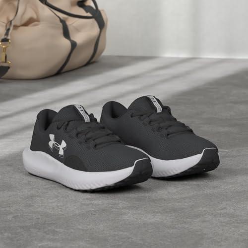 image:imageUnder Armour UA W Charged Surge 4 Chaussures de courseFemmeBlack Anthracite White