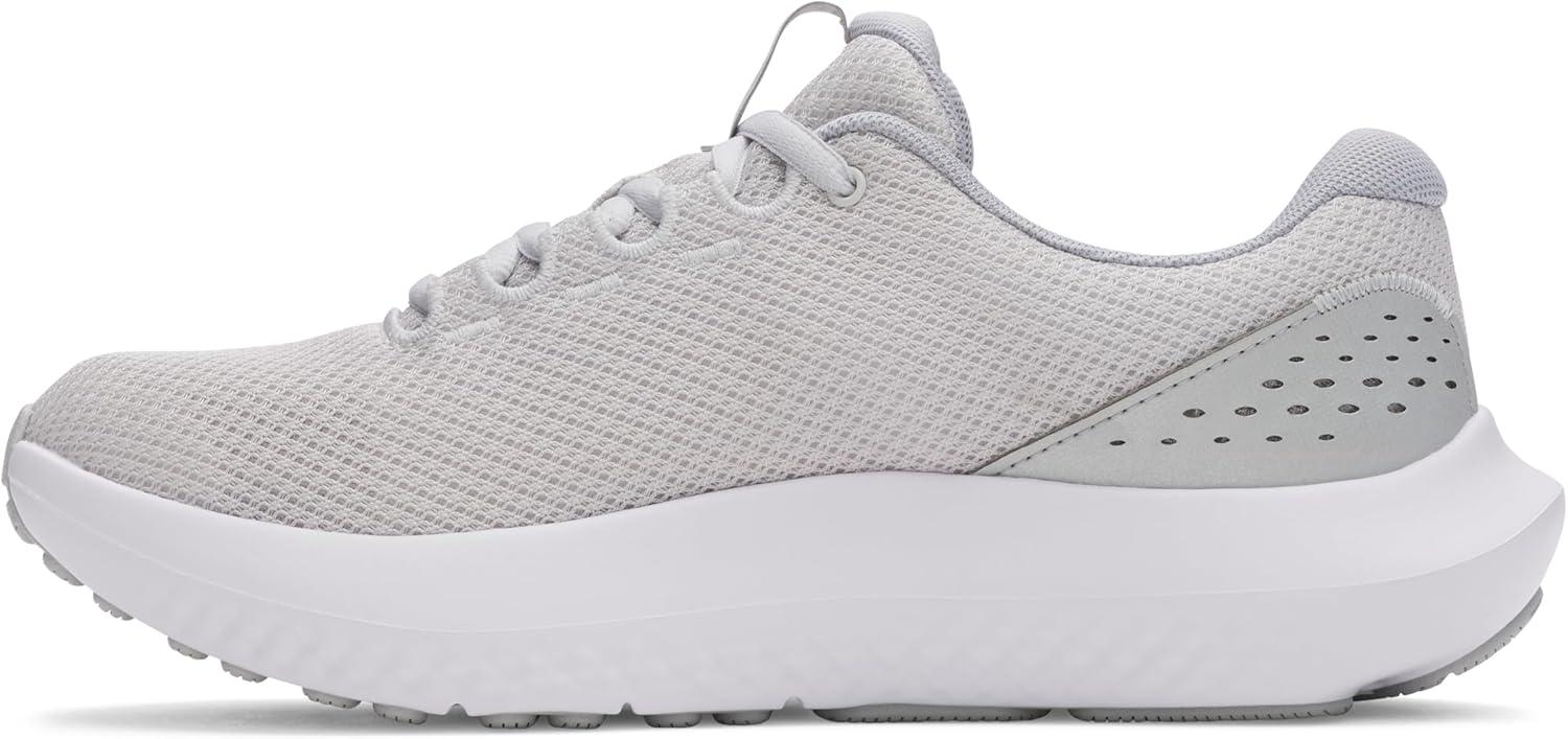 image:imageUnder Armour UA W Charged Surge 4 Chaussures de courseFemmeHalo Gray Metallic Silver Metallic Silver Metallic Silver