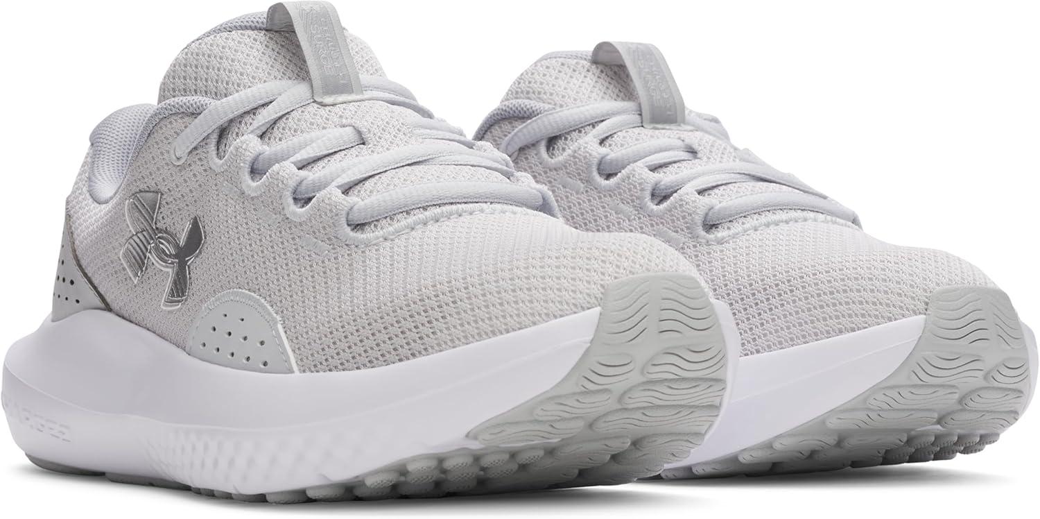image:imageUnder Armour UA W Charged Surge 4 Chaussures de courseFemmeHalo Gray Metallic Silver Metallic Silver Metallic Silver