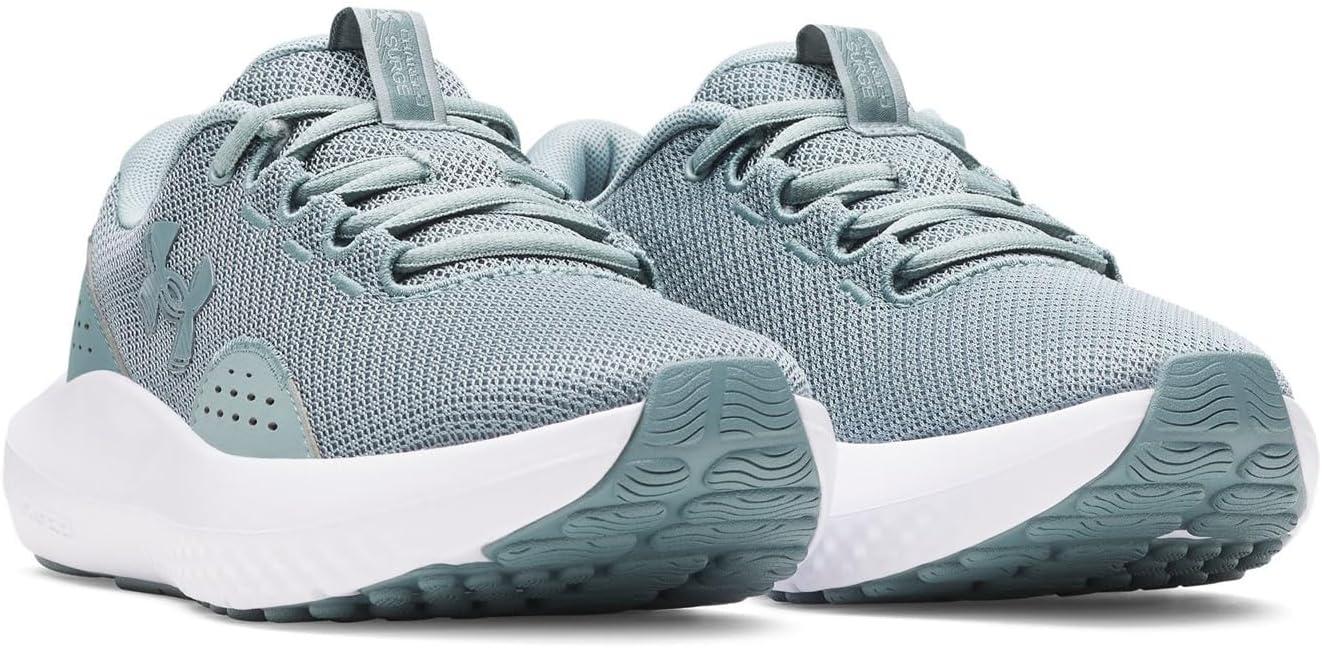 image:imageUnder Armour UA W Charged Surge 4 Chaussures de courseFemmeSerpentine Jaspe Bleu Mtallis