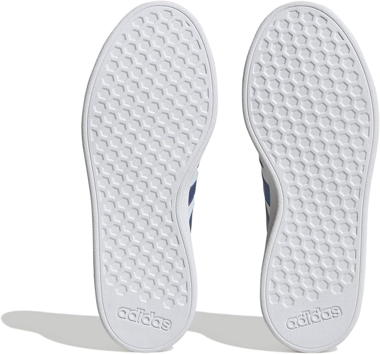image:imageadidas Womens Chaussure Grand Court TD Lifestyle Court CasualFtwr White Blue Fusion Met Bliss Lilac