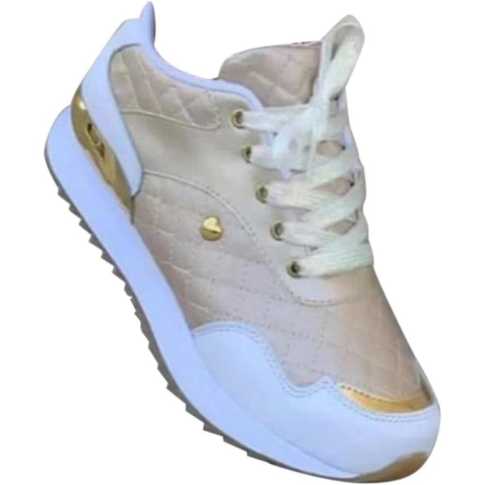 image:imageBaskets blanches pour femme baskets lgres pour la marche quotidienne le fitness lathltisme lacets chaussures de sport ariennes plates chaussures de marche impermables pour femmeKaki