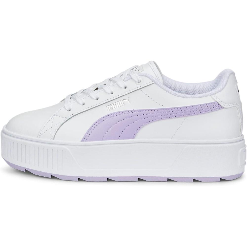 image:imagePuma Karmen L BasketFemmePuma White Vivid Violet Puma Silver