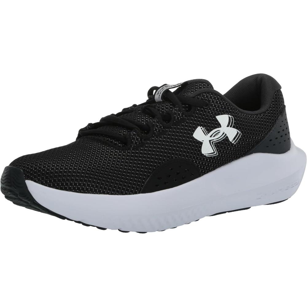 image:imageUnder Armour UA W Charged Surge 4 Chaussures de courseFemme001 Noir Anthracite Blanc