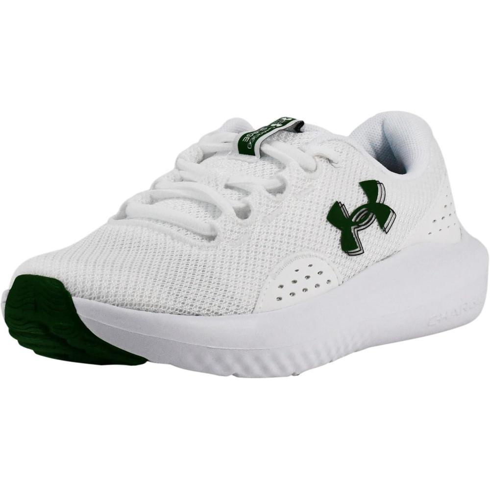 image:imageUnder Armour UA W Charged Surge 4 Chaussures de courseFemmeBlanc Vert Fort