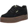 Daim Puma Noir Puma Or