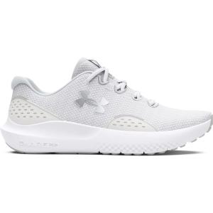 Under Armour UA W Charged Surge 4 Chaussures de courseFemme(White Distant Gray Metallic Silver)