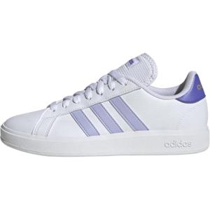 adidas Women&rsquo;s Chaussure Grand Court TD Lifestyle Court Casual,(Ftwr White Violet Tone Cobalt Blue)
