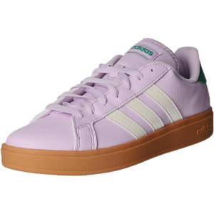 adidas Women&rsquo;s Chaussure Grand Court TD Lifestyle Court Casual,(Ice Lavender Off White Court Green)
