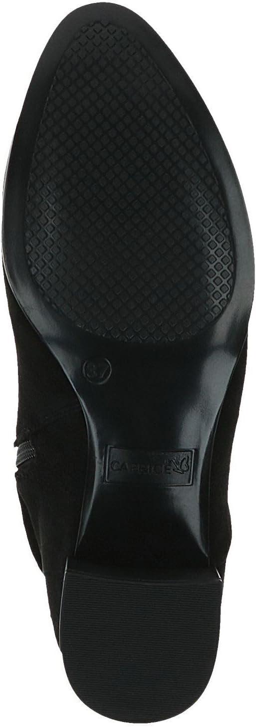 image:imageCAPRICE Bottines talon Climotion lgantes pour femme Petit talon Largeur G Black Met Comb 37 EU
