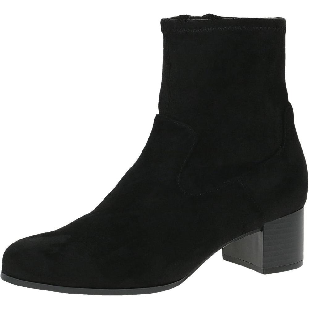 image:imageCAPRICE Bottines talon Climotion lgantes pour femme Petit talon Largeur G Black Met Comb 37 EU