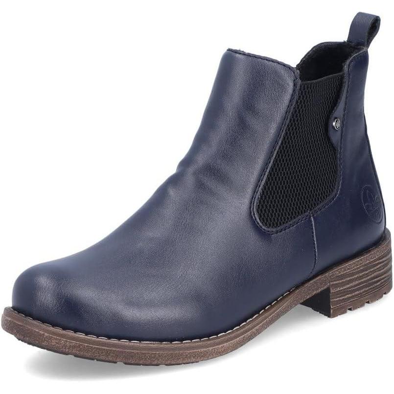 image:imageRieker Femme Bottines 75170 Dame Bottines ChelseaBleu 14