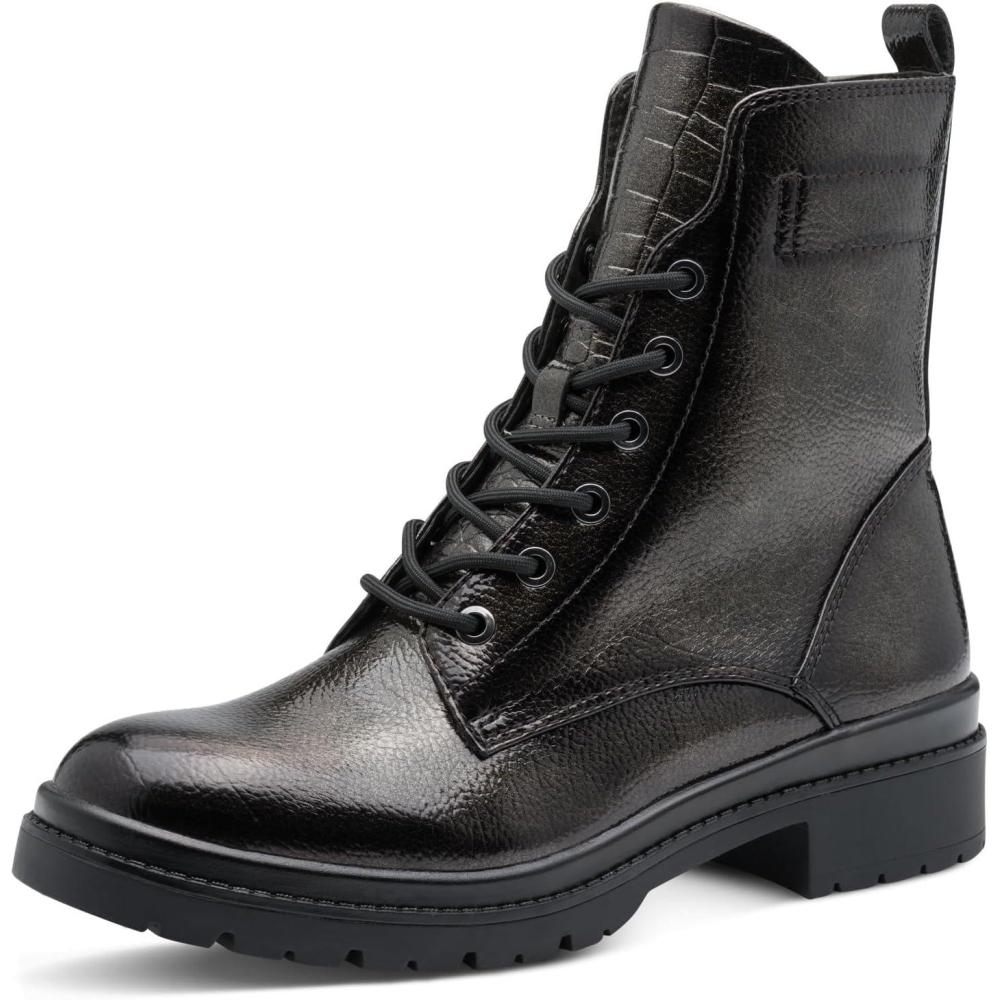 image:imageTamaris Tamaris Damen Lace Boot Flat 12523643 BottineFemmeGris Anthracite